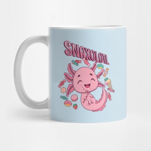 Snaxolotl pun design Mug